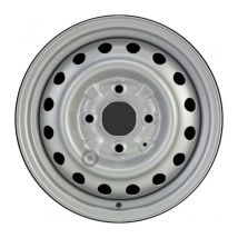 Jante tôle 14 pouces - 4 Trous - 5,5x14 4x114,3 ET45 AL66 argent