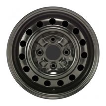 Alcar - Jante tôle 14 pouces - 4 Trous - 5,5x14 4x114,3 ET46 AL67 noir