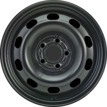 Alcar - Jante tôle 14 pouces - 5 Trous - 6x14 5x100 ET38 AL57 noir