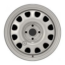 Alcar - Jante tôle 15 pouces - 4 Trous - 6x15 4x100 ET35 AL57 argent