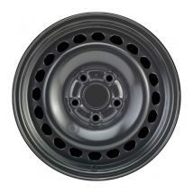 Alcar - Jante tôle 15 pouces - 5 Trous - 6x15 5x112 ET37 AL57 noir