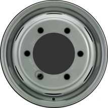Alcar - Jante tôle 15 pouces - 6 Trous - 5,5x15 6x205 ETHM115,0 AL161 argent