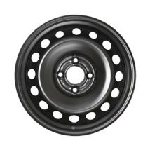 Alcar - Jante tôle 16 pouces - 4 Trous - 6,5x16 4x108 ET47,5 AL63,35 noir