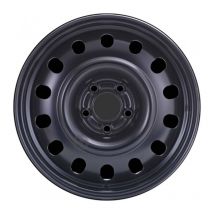 Alcar - Jante tôle 16 pouces - 5 Trous - 6,5x16 5x108 ET44 AL65 noir