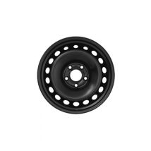 Alcar - Jante tôle 16 pouces - 5 Trous - 6,5x16 5x114,3 ET41 AL66 noir
