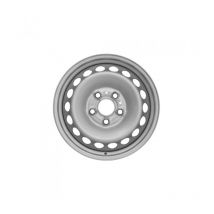 Alcar - Jante tôle 16 pouces - 5 Trous - 6,5x16 5x120 ET60 AL65,1 argent