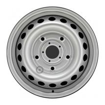 Alcar - Jante tôle 16 pouces - 5 Trous - 6,5x16 5x160 ET60 AL65 argent