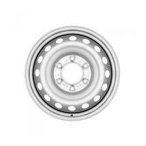Alcar - Jante tôle 16 pouces - 6 Trous - 6,5x16 6x139,7 ET50 AL92,3 argent