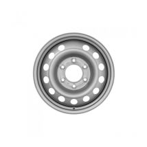 Alcar - Jante tôle 16 pouces - 6 Trous - 6,5x16 6x139,7 ET56 AL92,5 argent