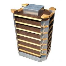 Potager composteur vertika - Dimensions : 50 x 65cm - h. 100cm - Made in France - Jany France