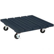 Roul'bac - avec couleur - 40x40 cm - antracite - Made in France - Jany France