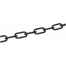 Japanned Chain Black - 4mm x 2.5m - Fixman