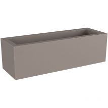 JARA 60 Jardinière rectangulaire d'intérieur et d'extérieur pour plantes et fleurs Très résistante au temps. Jardinière fabriquée en polyéthylène en