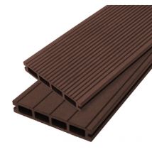 Composite Decking - 7 sqm - Conker Brown - Jardí