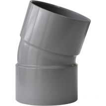 Coudes pvc 20° Jardibric Femelle Femelle Raccords d'évacuation Ø100