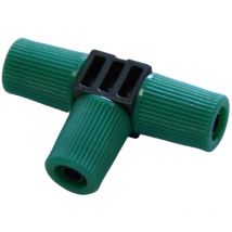 Jardibric - Raccord de Conduite Secondaire Extra Ø6 5 Tés Extra + 5 Bouchons Extra