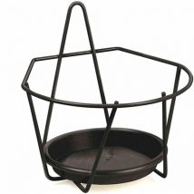 Wand-Blumentopfhalter ø 16 cm, schwarz