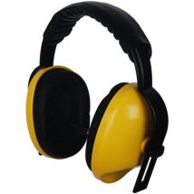 Casque anti-bruit 26 dB avec oreillettes réglables. Norme EN352-1. Produit livré avec cravate cross marketing lorsque commandées