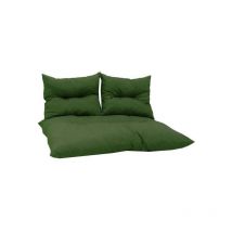 Jardin Prive - kit palette classic avocat matelas + 2 coussins dossier
