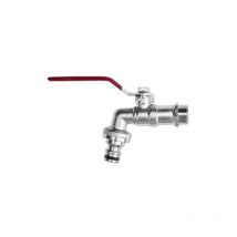 Tuyau d'arrosage robinet vanne 3/4 de balle avec des raccords Hozelock