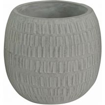 Jardin rond jardin jardin jardin gris 19x19x17 cm ranuncolo