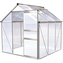 Habitat Et Jardin - Serre jardin polycarbonate 'Hortensia' - 3,65m²