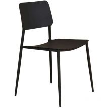 Magazzini Cosma - Jardin startable Garden sans chaise ambique avec structure en métal latin Black - Black