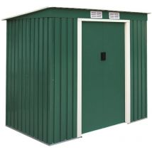 Catral - caseta metalica store room verde 2,13x1,30x1,73 m nortene
