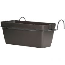 ArtPlast Jardinera 60 cm con soporte perimetral metálico