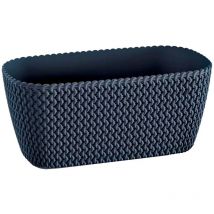 Jardinera Splofy - 30x16x13 cm - Antracita