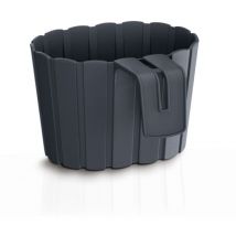 Prosperplast Boardee Hook 1,4L., Pot de fleurs pour balcon Anthracite 144x212x130 mm - Anthracite