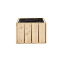 Forest Style - jardinera de madera rectangular balcon 41 x 28 x 28 cm - 5518