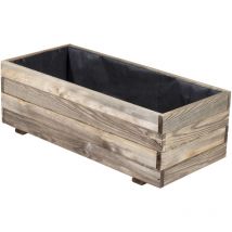 Verdelook - Jardinera en madera impregnada 90x40x30h cm