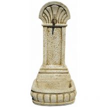 Fuente Pilón Plaza Piedra Jardín 38x42x97cm.