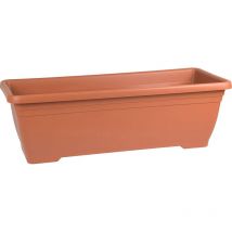 ICS - Jardinera Iris - 60x20x16 cm - Marrón