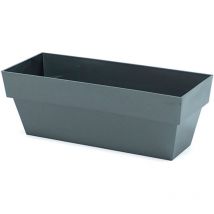 Plastiken - Jardinera limited 12x30cm antracita