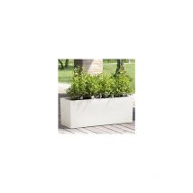 Jardinera Schio Box 80 Blanco - 80 cm