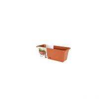 VAM - Maceta camelia w, dimensiones 59,5x17x14,3 cm, color Terracota