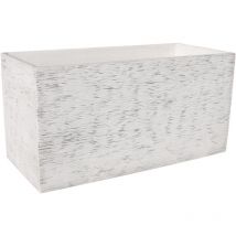 Anaparra - Jardinera Pacífico 118x49x65cm. de Hormigon-Piedra aligerado. Gris
