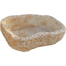 Anaparra - Jardinera Rústica 70X50X20cm. de Hormigon-Piedra aligerado. Ocre