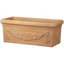 Boîte Léonard 60 cm - Terre cuite