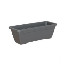 Jardinière 100x43,5x39,5 cm antracite 1176835 Plasticforte