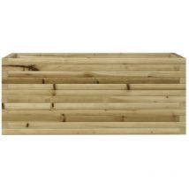 Lafomukea - Jardinière 110x40x45,5 cm bois de pin imprégné