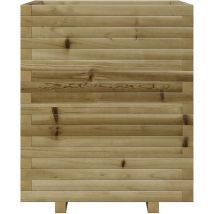 Lafomukea - Jardinière 60x60x72 cm bois de pin imprégné