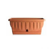 Ac-deco - Jardinière Natura 100 cm Terre cuite