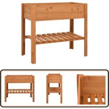 Jardinière 88x43x80 cm Bois de sapin - Jardinier - Plante - Supports Pour Plantes - Meuble Extérieur - Rangement Intérieur
