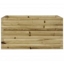 Lafomukea - Jardinière 90x60x45,5 cm bois de pin imprégné