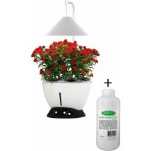 Jardinière avec lampe led intégrée Le potager avec engrais liquide + engrais 1000 ml
