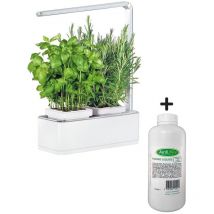 Jardinice - Jardinière avec lampe led intégrée Mini potager + engrais 1000 ml