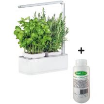 Jardinice - Jardinière avec lampe led intégrée Mini potager + engrais 500 ml